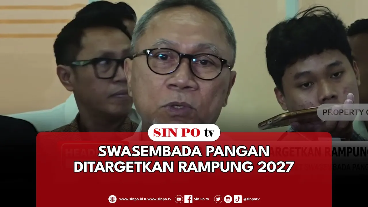 Swasembada Pangan Ditargetkan Rampung 2027