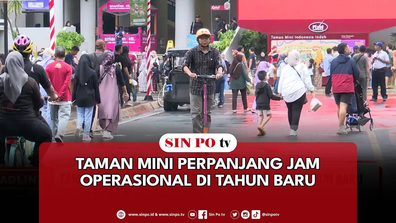 Taman Mini Perpanjang Jam Operasional Di Tahun Baru