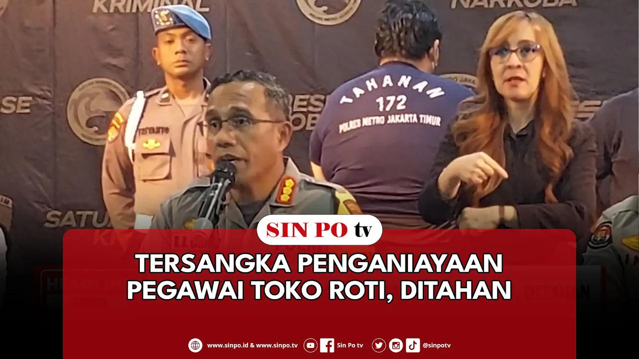 Tersangka Penganiayaan Pegawai Toko Roti, Ditahan