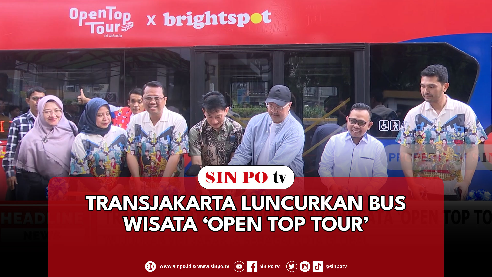 Transjakarta Luncurkan Bus Wisata ‘Open Top Tour’