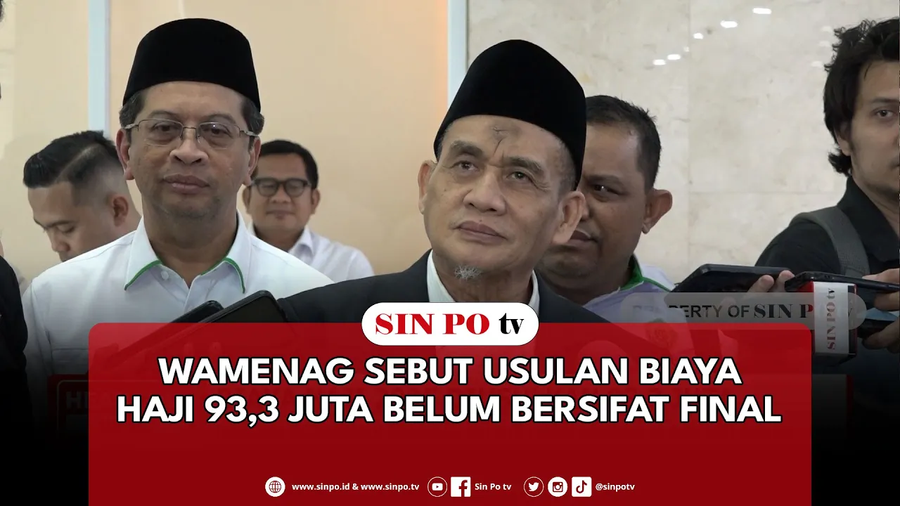 Wamenag Sebut Usulan Biaya Haji 93,3 Juta Belum Bersifat Final