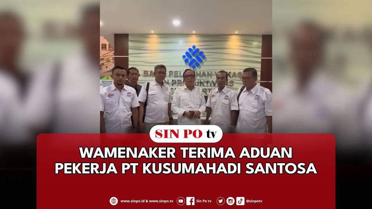 Wamenaker Terima Aduan Pekerja PT Kusumahadi Santosa