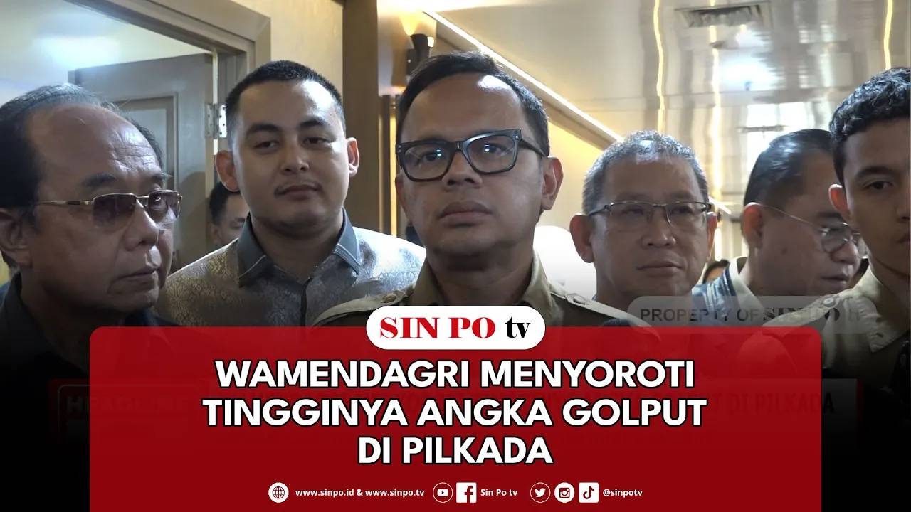 Wamendagri Menyoroti Tingginya Angka Golput Di Pilkada