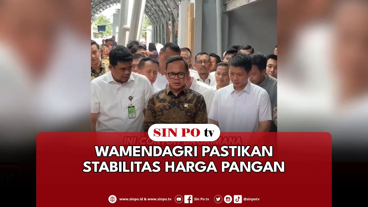 Wamendagri Pastikan Stabilitas Harga Pangan