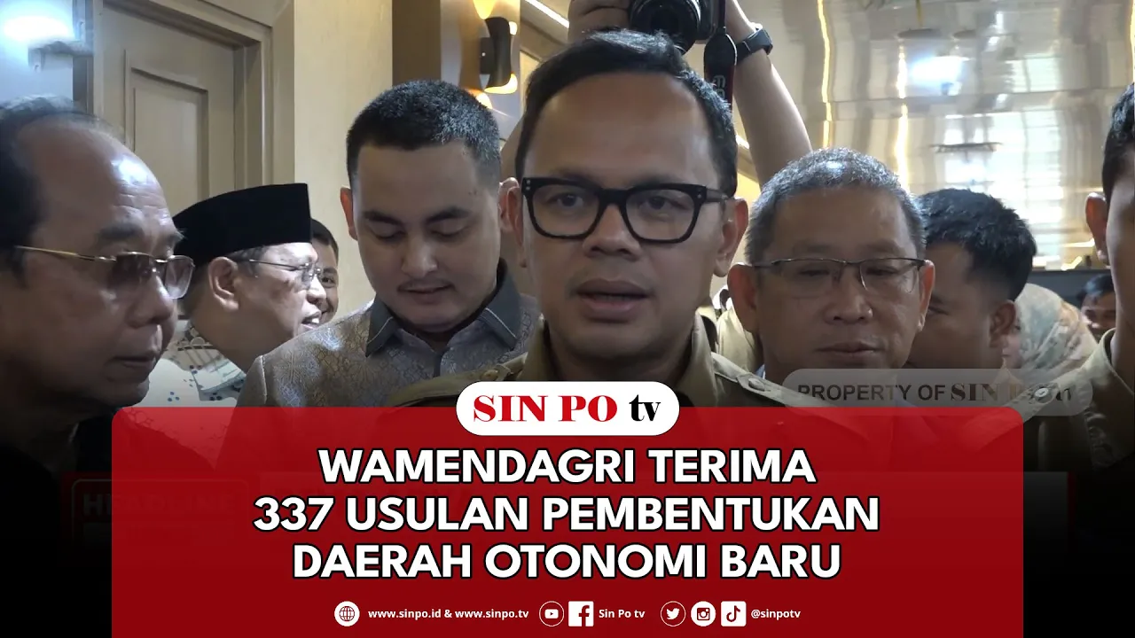 Wamendagri Terima 337 Usulan Pembentukan Daerah Otonomi Baru