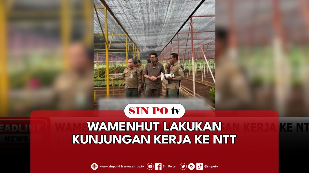 Wamenhut Lakukan Kunjungan Kerja Ke NTT