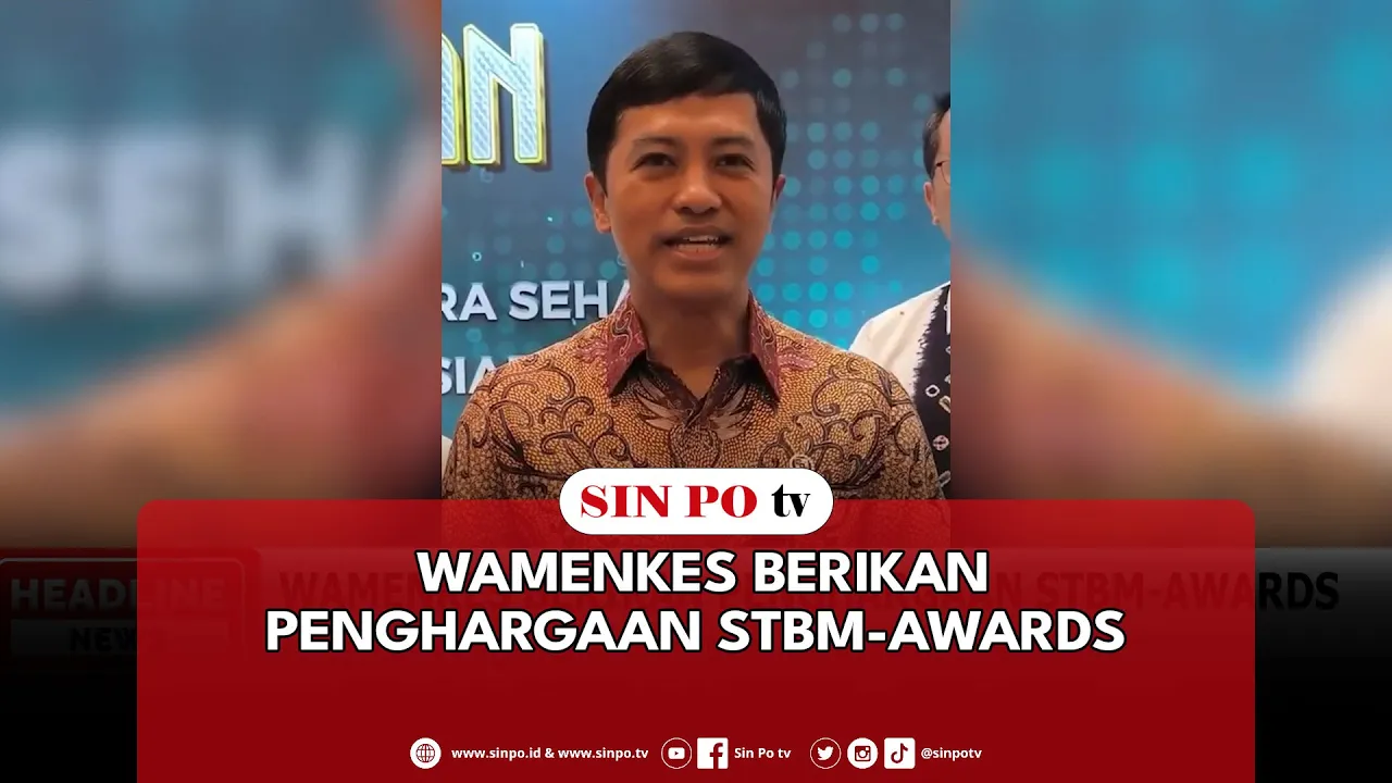 Wamenkes Berikan Penghargaan STBM-Awards