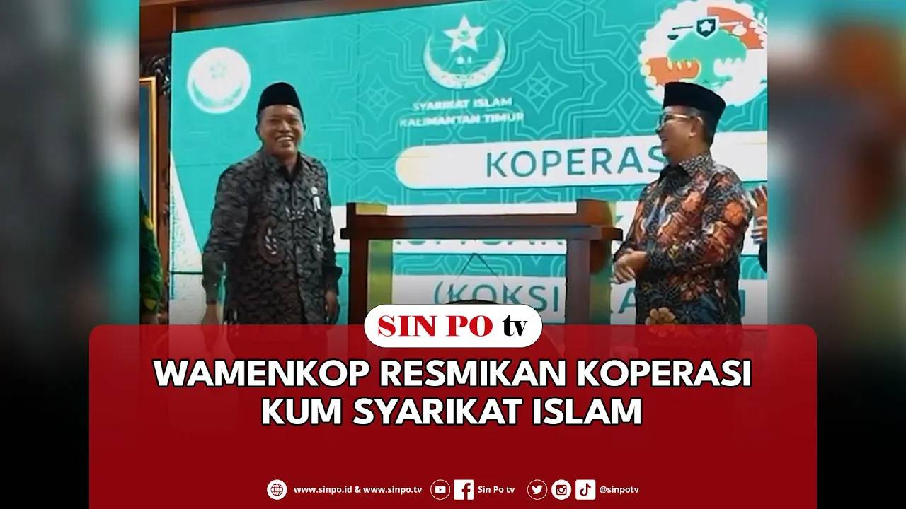 Wamenkop Resmikan Koperasi KUM Syarikat Islam