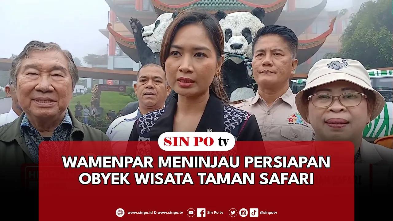 Wamenpar Meninjau Persiapan Obyek Wisata Taman Safari