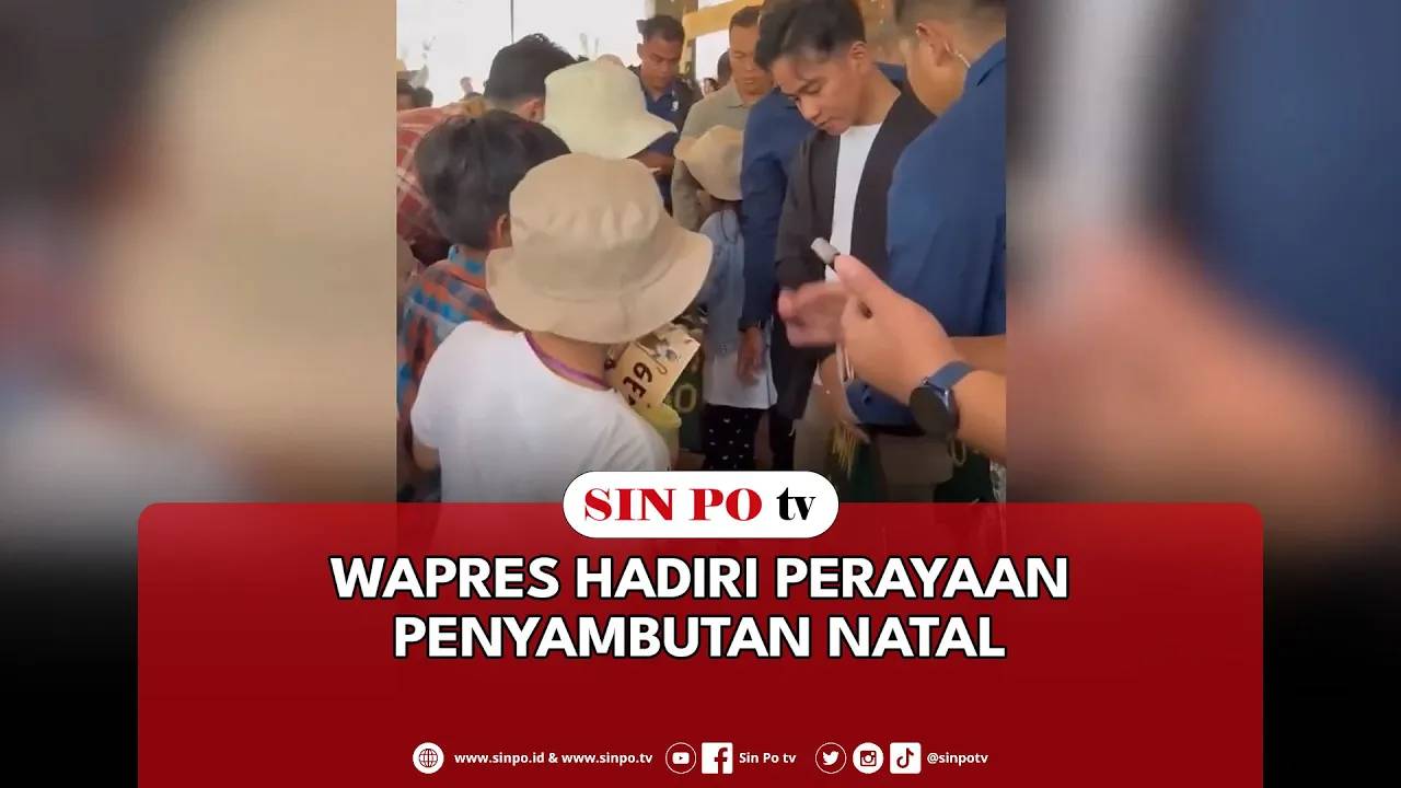 Wapres Hadiri Perayaan Penyambutan Natal