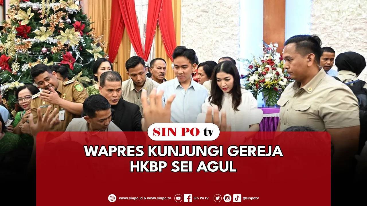 Wapres Kunjungi Gereja HKBP Sei Agul