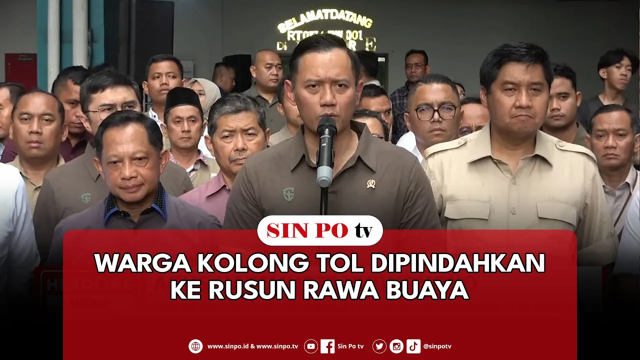 Warga Kolong Tol Dipindahkan Ke Rusun Rawa Buaya