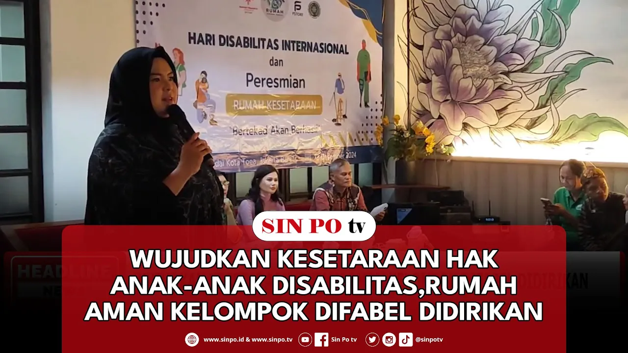 Wujudkan Kesetaraan Hak Anak-Anak Disabilitas, Rumah Aman Kelompok Difabel Didirikan