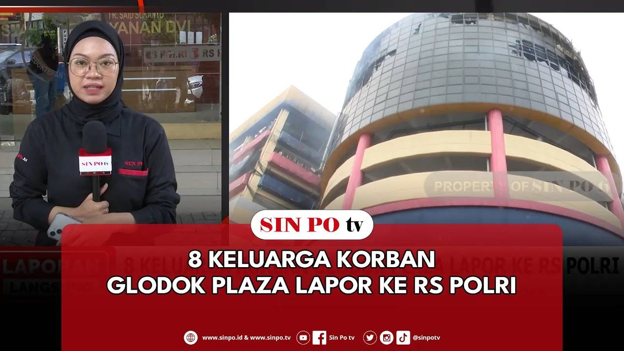 8 Keluarga Korban Glodok Plaza Lapor Ke RS Polri