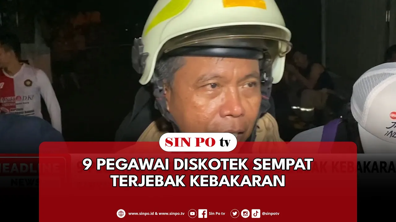 9 Pegawai Diskotek Sempat Terjebak Kebakaran