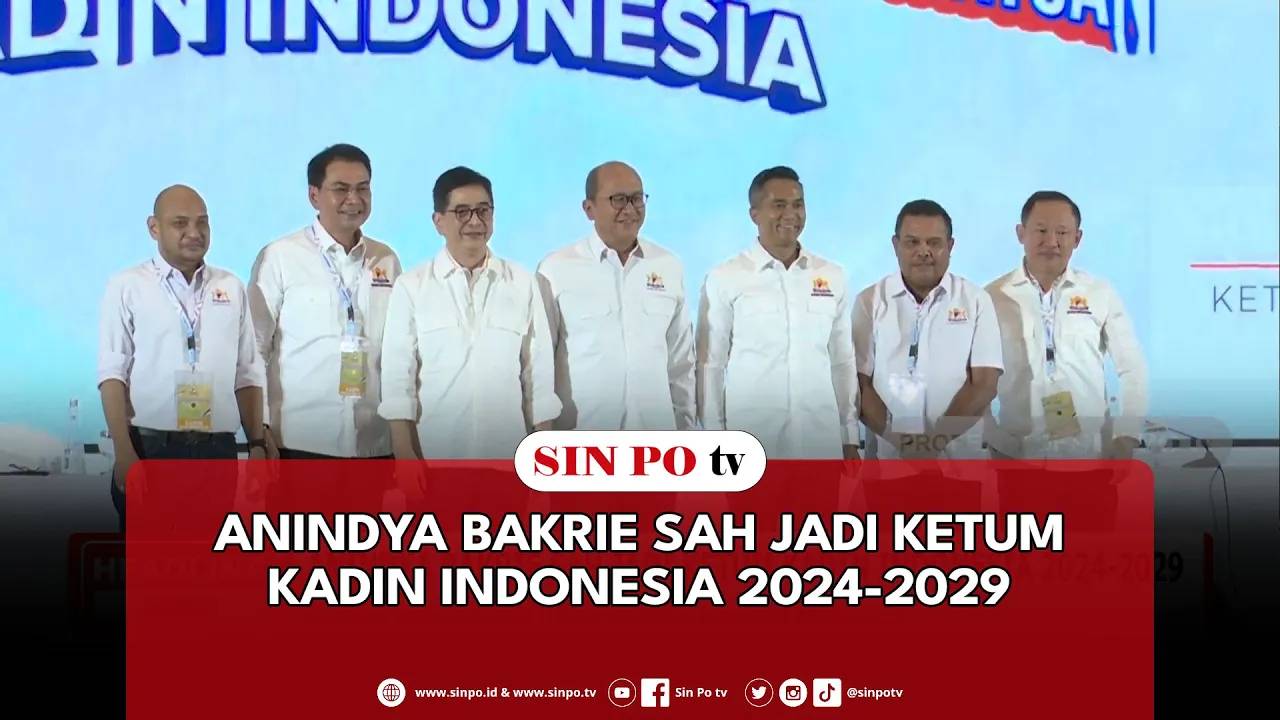 Anindya Bakrie Sah Jadi Ketum Kadin Indonesia 2024-2029