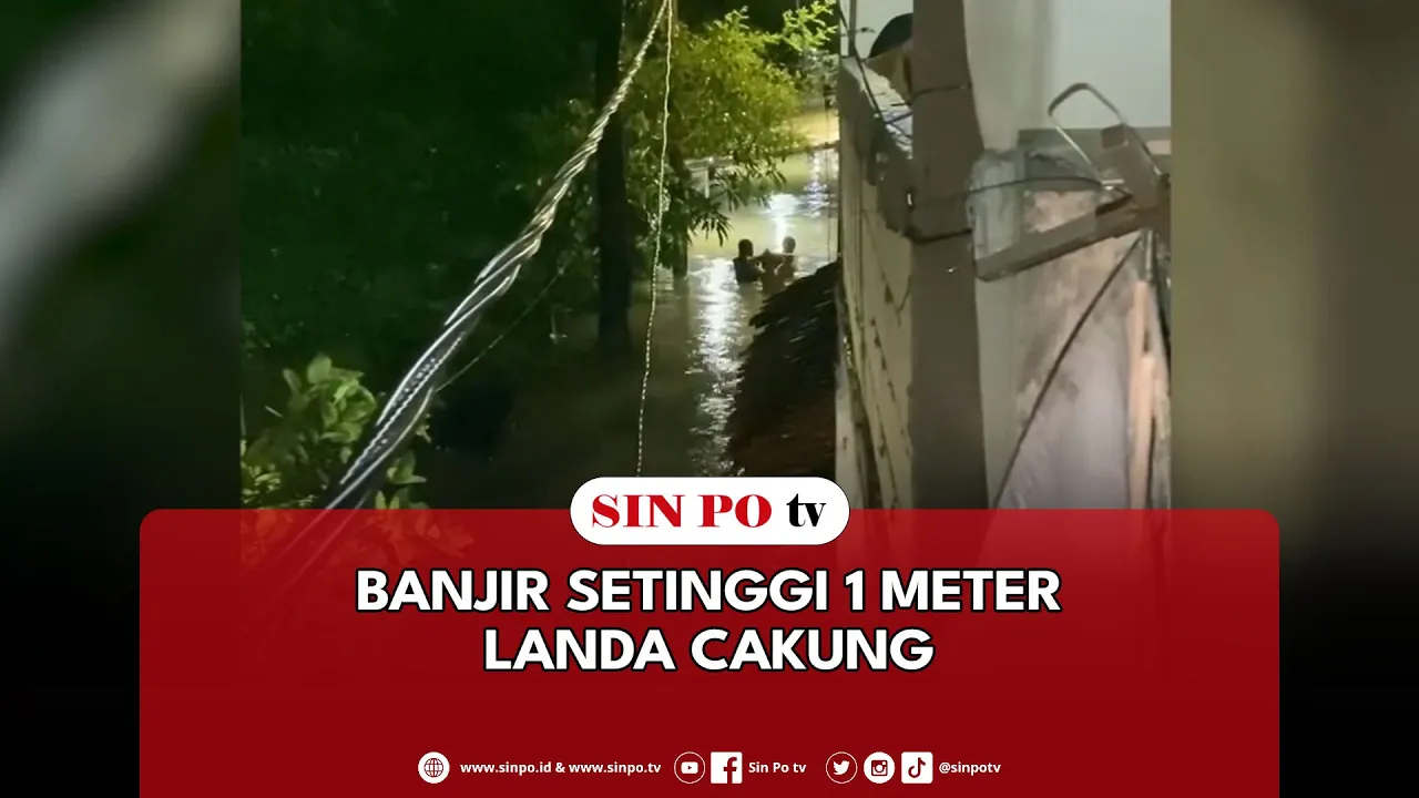 Banjir Setinggi 1 Meter Landa Cakung
