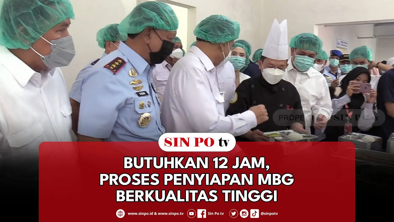 Butuhkan 12 Jam, Proses Penyiapan MBG Berkualitas Tinggi