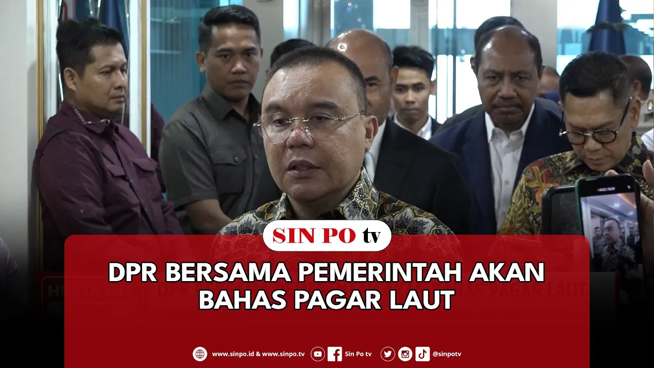 DPR Bersama Pemerintah Akan Bahas Pagar Laut