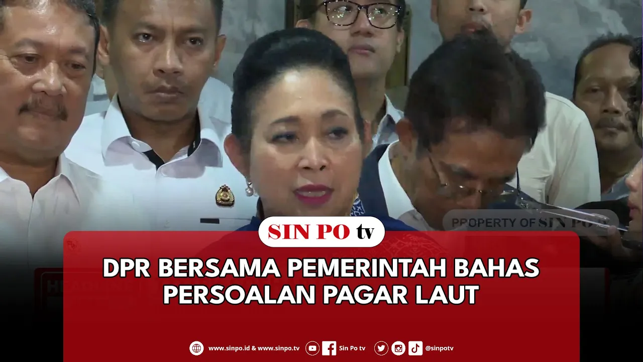 DPR Bersama Pemerintah Bahas Persoalan Pagar Laut