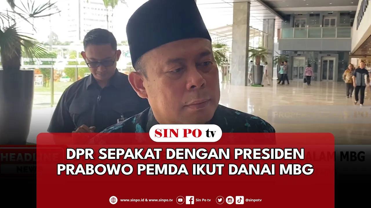 DPR Sepakat Dengan Presiden Prabowo Pemda Ikut Danai MBG