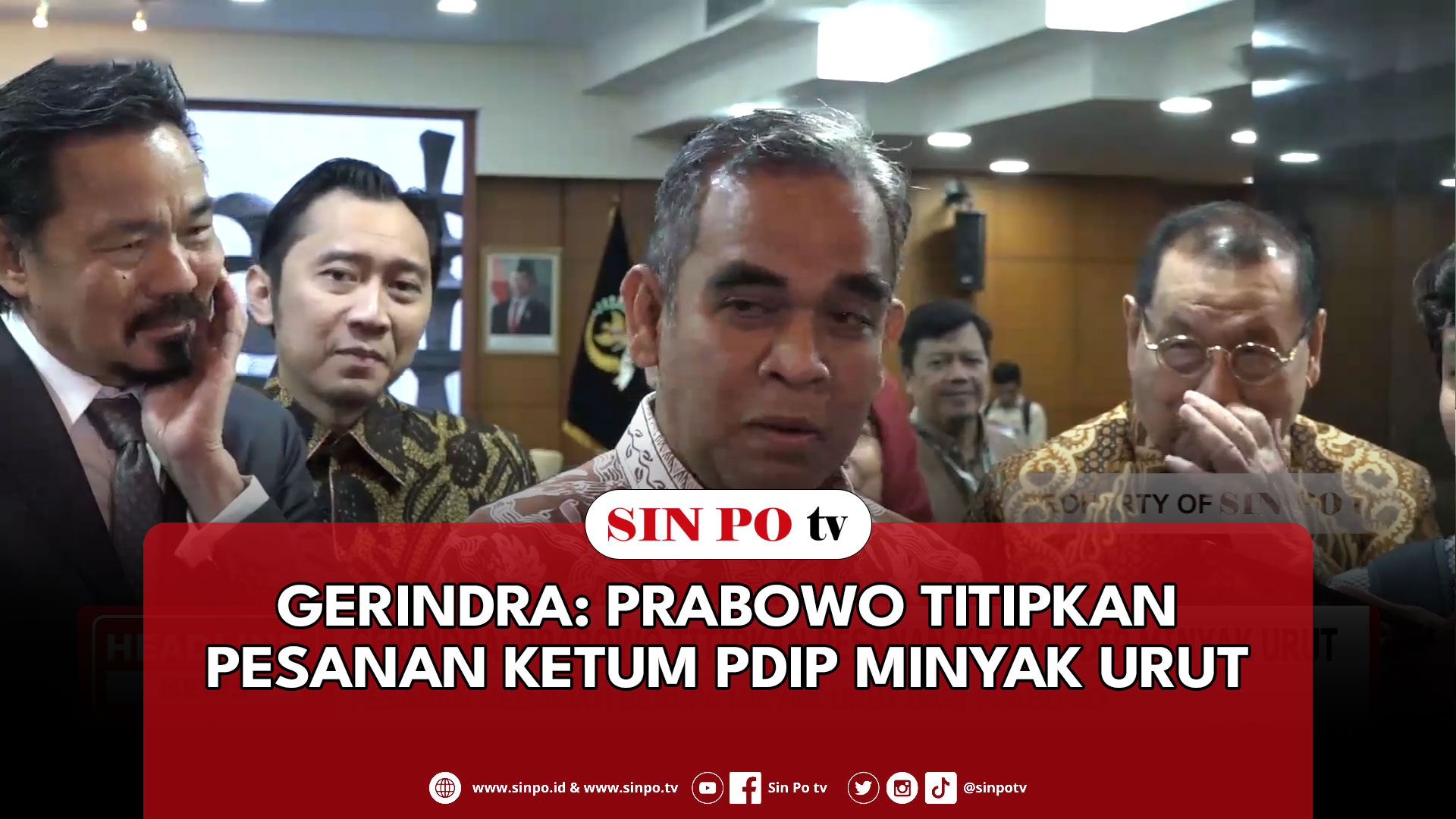 Gerindra: Prabowo Titipkan Pesanan Ketum PDIP Minyak Urut