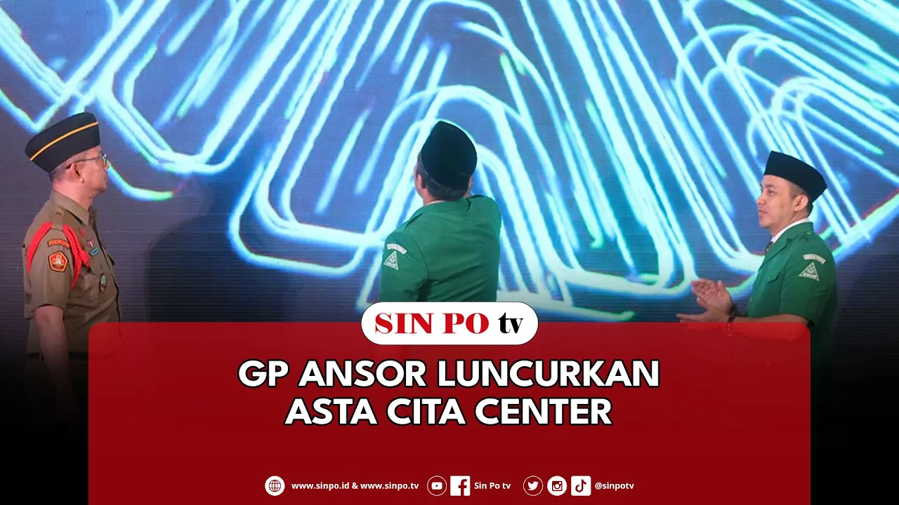 GP Ansor Luncurkan Asta Cita Center