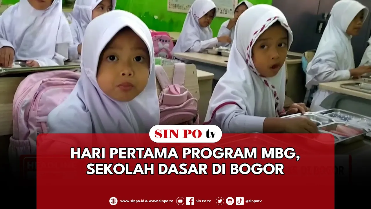 Hari Pertama Program MBG, Sekolah Dasar Di Bogor