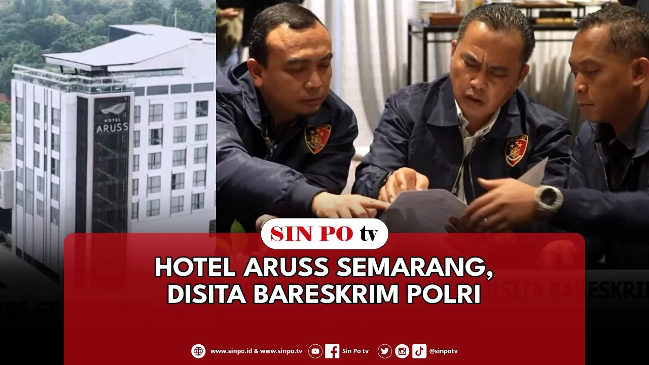 Hotel Aruss Semarang, Disita Bareskrim Polri