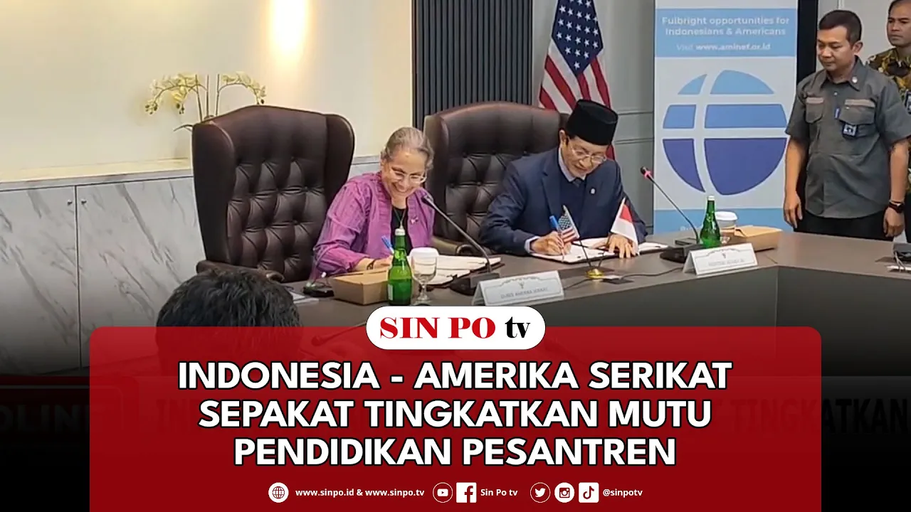 Indonesia - Amerika Serikat Sepakat Tingkatkan Mutu Pendidikan Pesantren