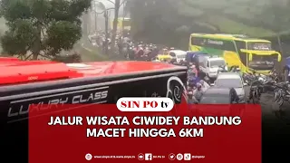 Jalur Wisata Ciwidey Bandung Macet Hingga 6 Km
