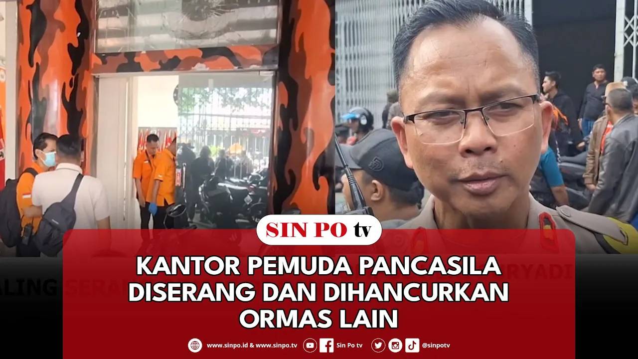 Kantor Pemuda Pancasila Diserang Dan Dihancurkan Ormas Lain