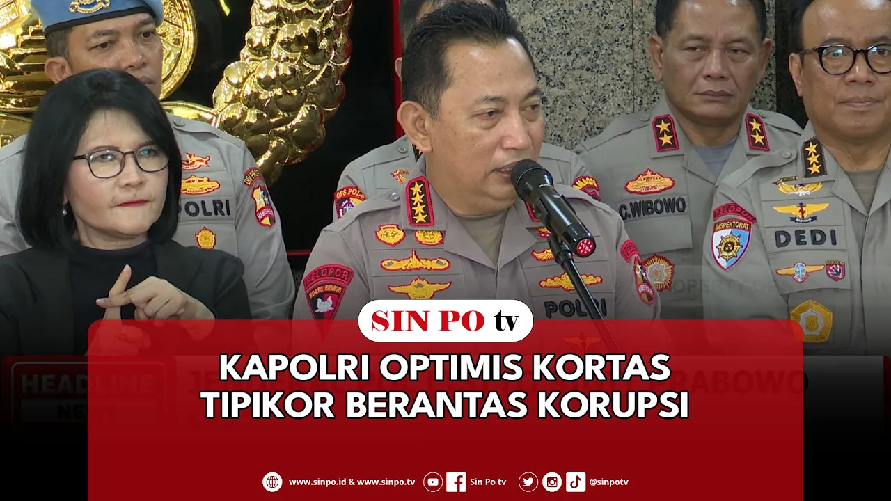 Kapolri Optimis Kortas Tipikor Berantas Korupsi