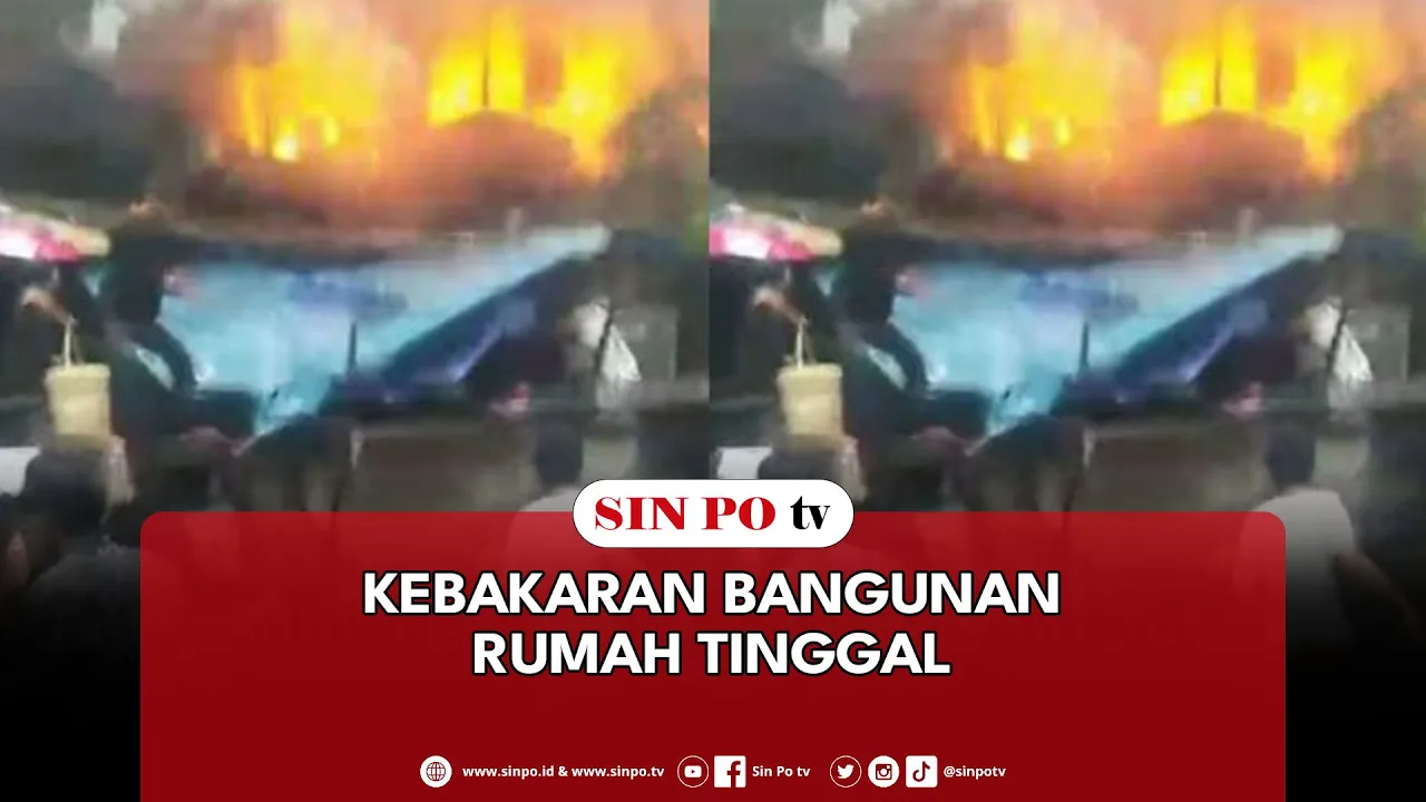 Kebakaran Bangunan Rumah Tinggal