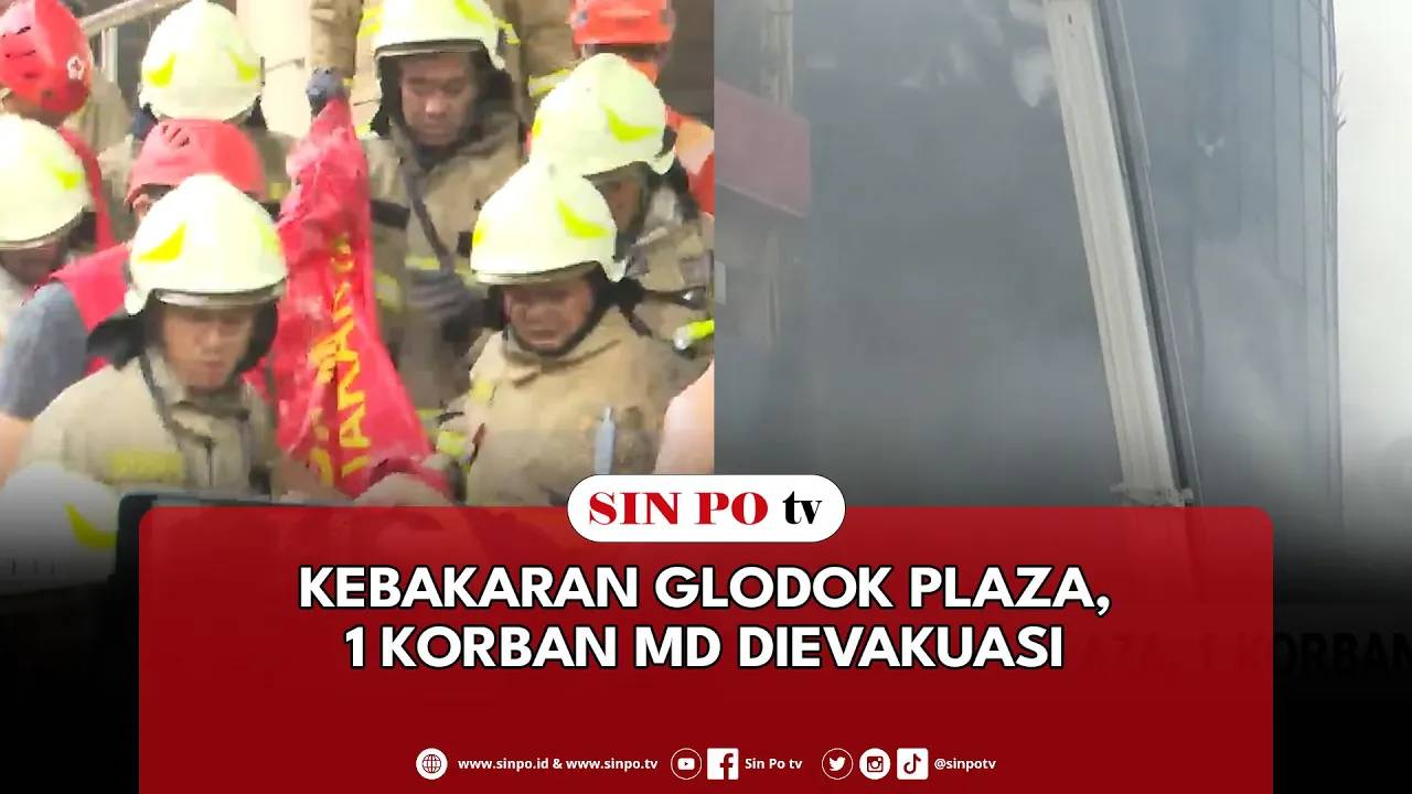 Kebakaran Glodok Plaza, 1 Korban MD Dievakuasi