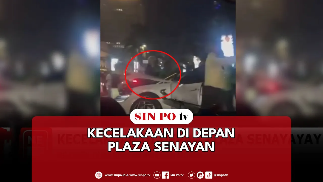 Kecelakaan Di Depan Plaza Senayan