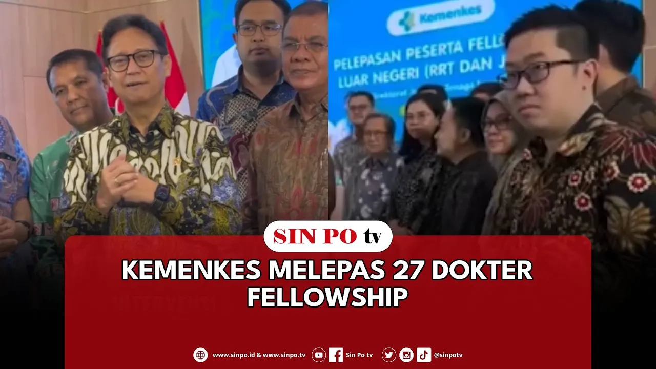 Kemenkes Melepas 27 Dokter Fellowship