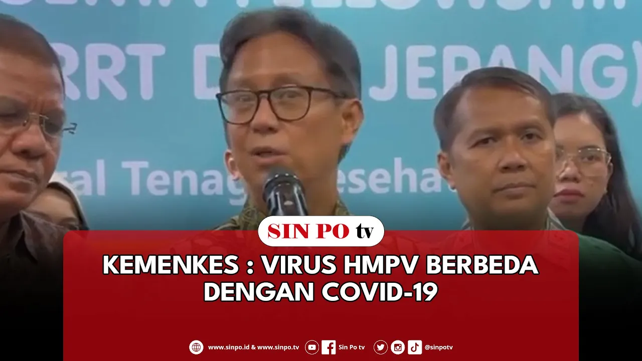 Kemenkes : Virus HMPV Berbeda Dengan Covid-19