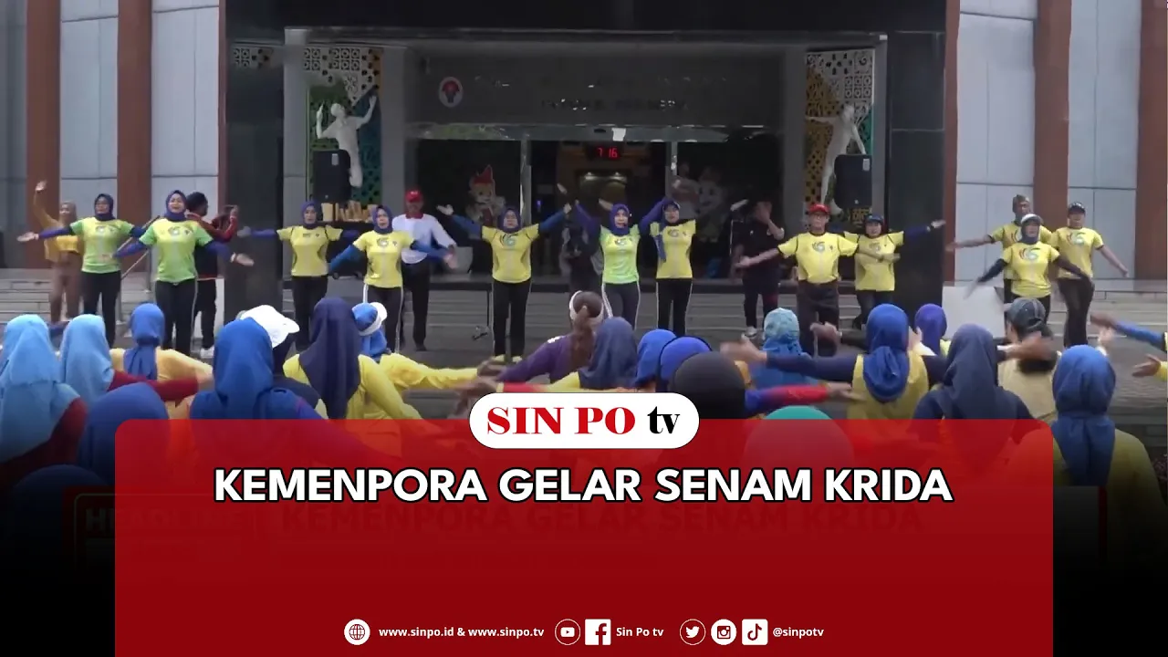 Kemenpora Gelar Senam Krida