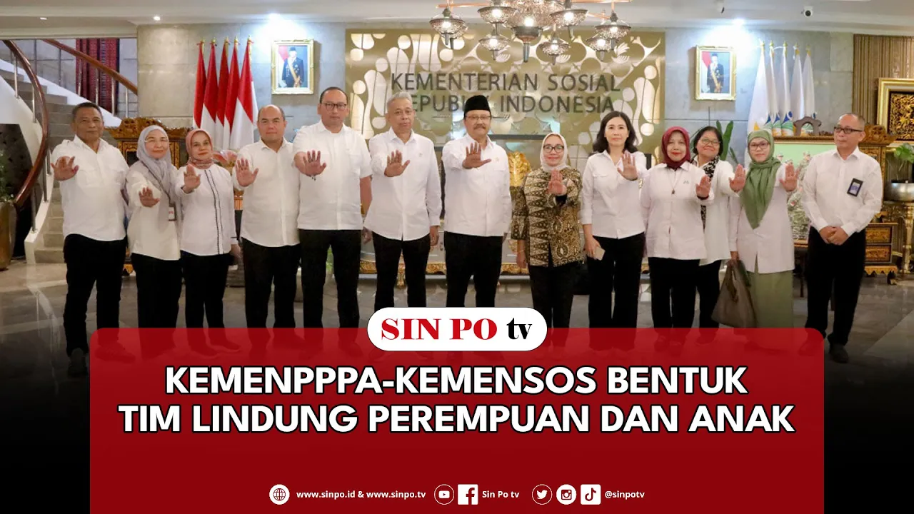 KemenPPPA-Kemensos Bentuk Tim Lindung Perempuan Dan Anak