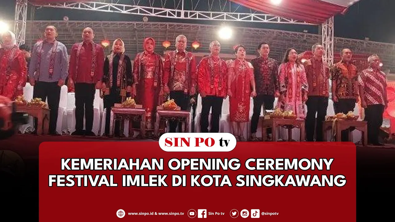 Kemeriahan Opening Ceremony Festival Imlek Di Kota Singkawang