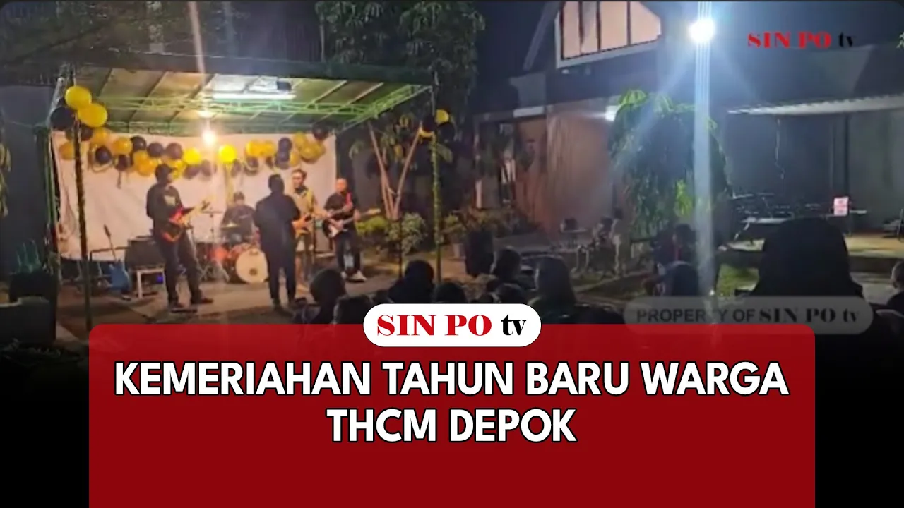 Kemeriahan Tahun Baru Warga THCM Depok