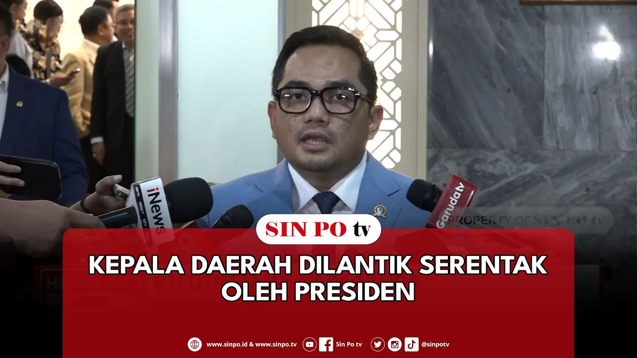 Kepala Daerah Dilantik Serentak Oleh Presiden