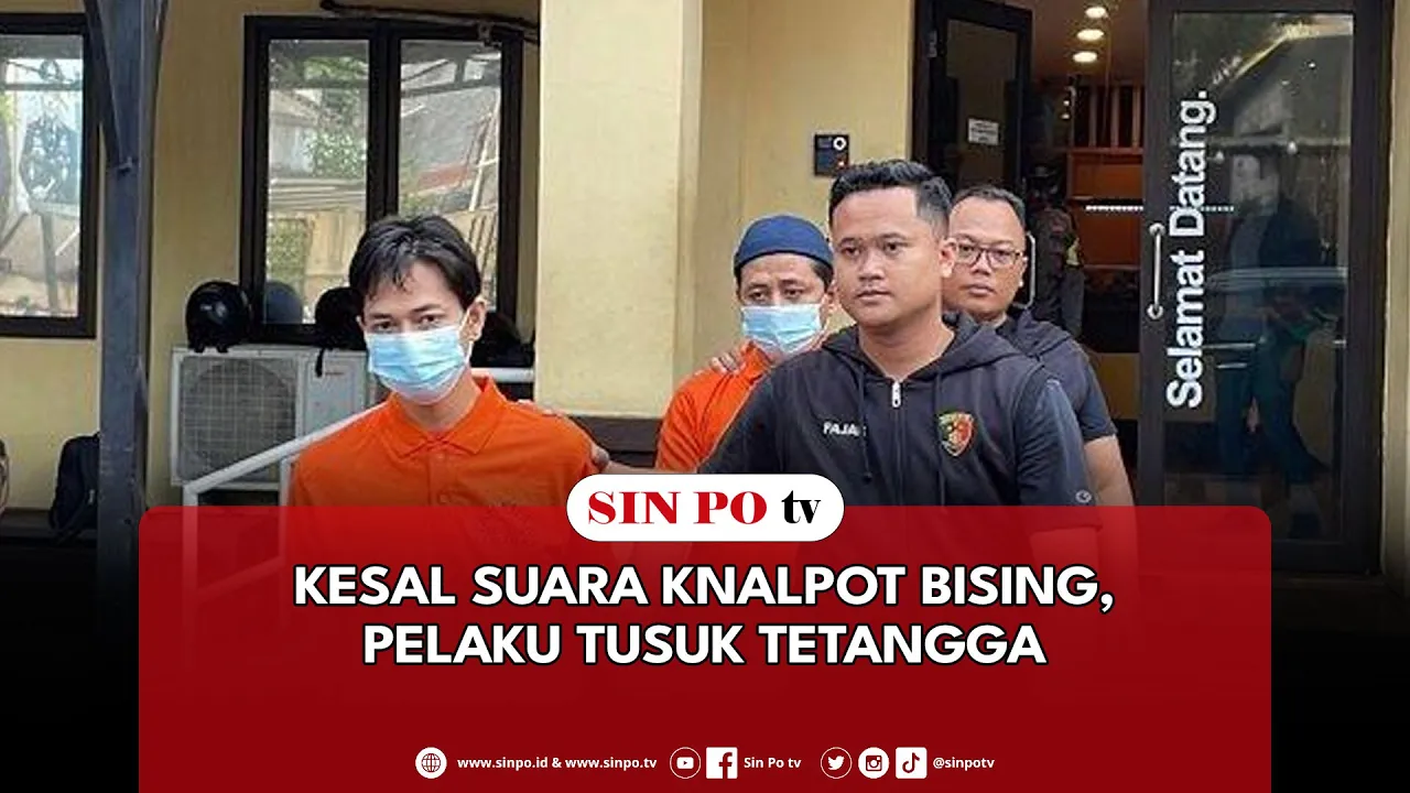 Kesal Suara Knalpot Bising, Pelaku Tusuk Tetangga