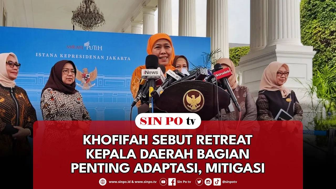 Khofifah Sebut Retreat Kepala Daerah Bagian Penting Adaptasi, Mitigasi