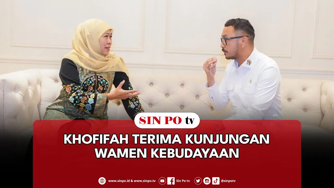 Khofifah Terima Kunjungan Wamen Kebudayaan