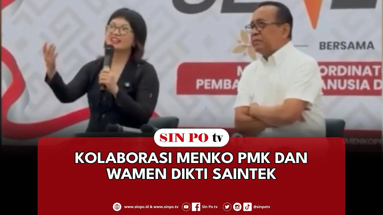 Kolaborasi Menko PMK Dan Wamen Dikti Saintek