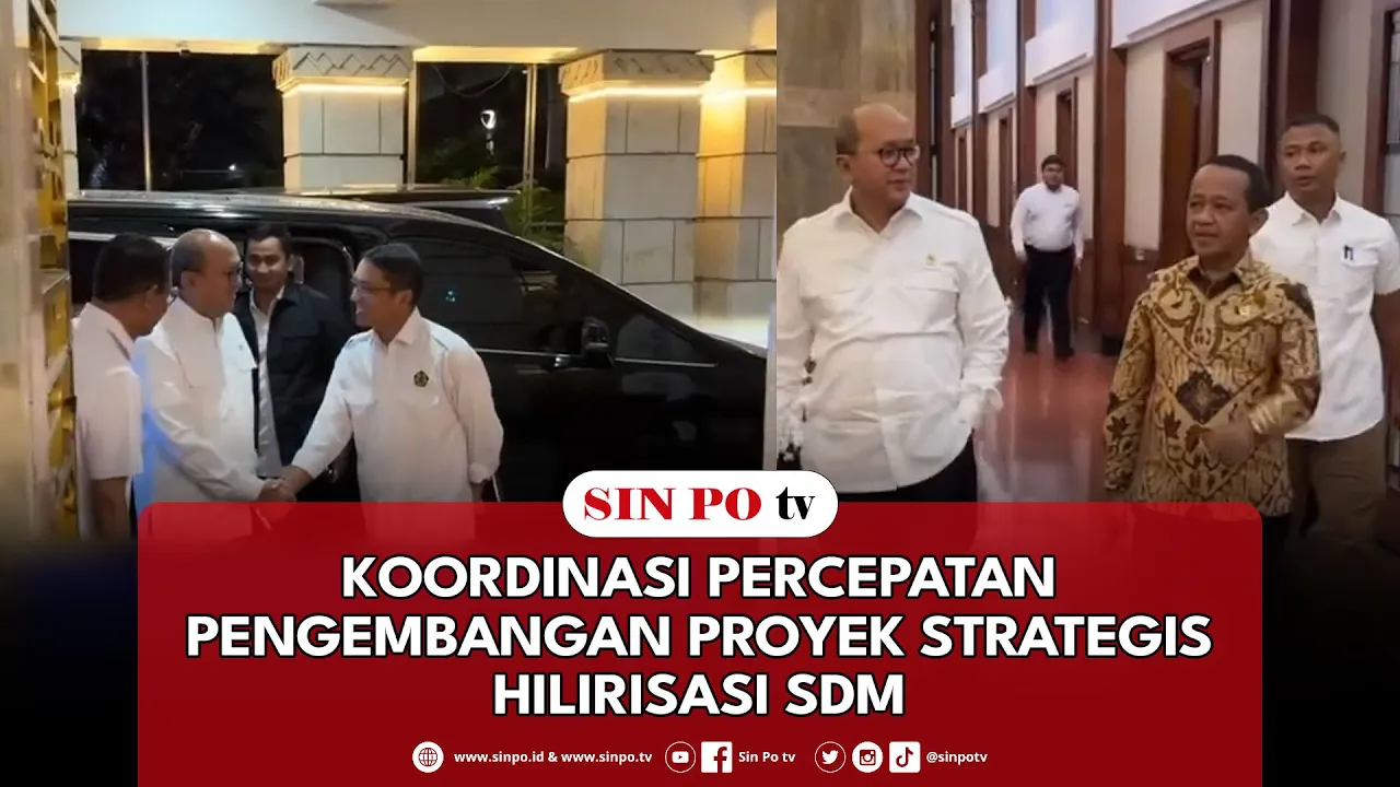 Koordinasi Percepatan Pengembangan Proyek Strategis Hilirisasi SDM