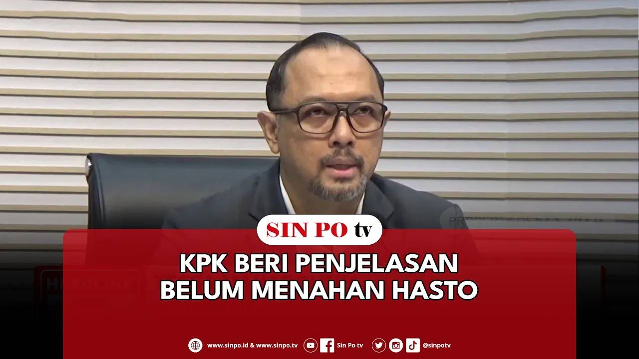 KPK Beri Penjelasan Belum Menahan Hasto