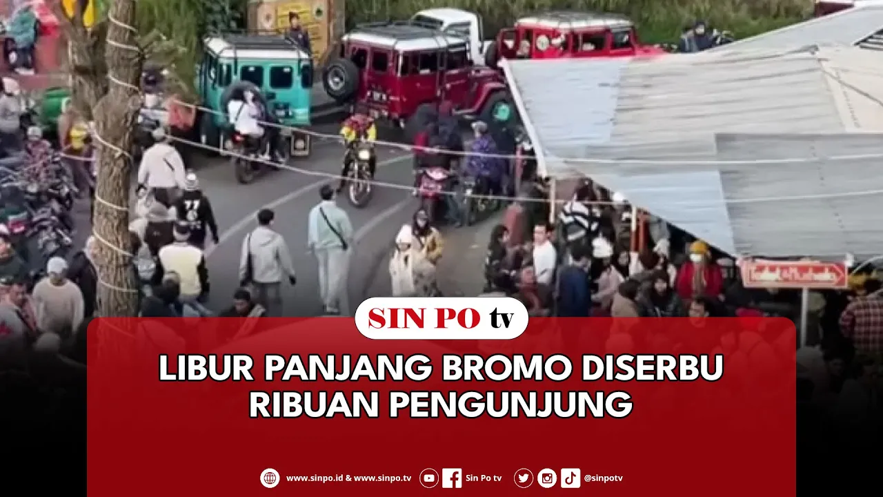 Libur Panjang Bromo Diserbu Ribuan Pengunjung